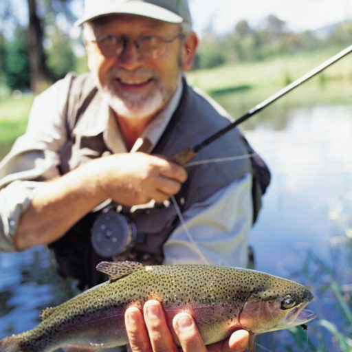 Activities-Fishing-Summer-HappyValleyCreek-1x1 Myrtleford, Water