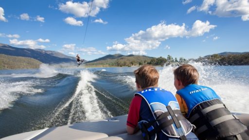 Activities-WaterSkiing-Summer-LakeBuffalo-16x9 Myrtleford, Water