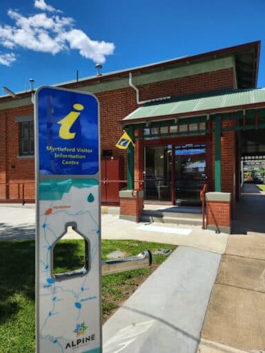 Entry to the Visitor information centre.